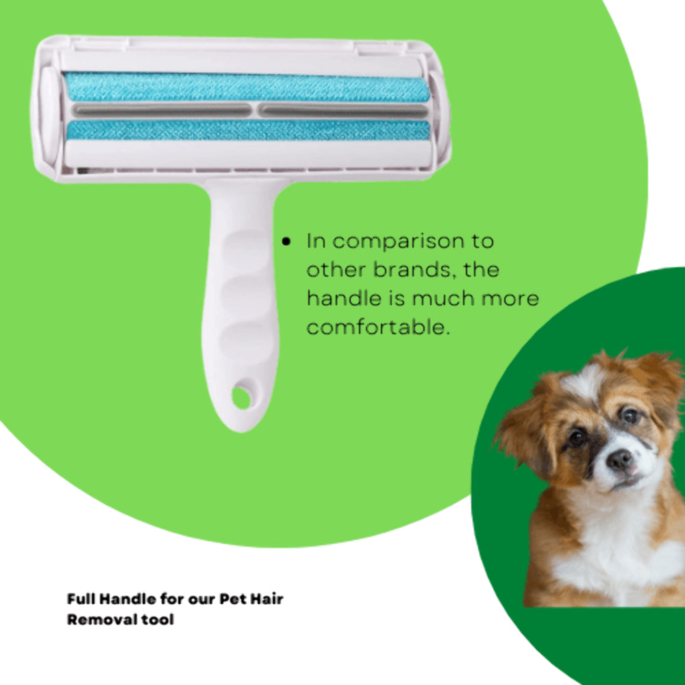 Professional Reusable Pet Hair Remover Roller for Furniture, Upholstery, Carpets, and Vehicle Interiors