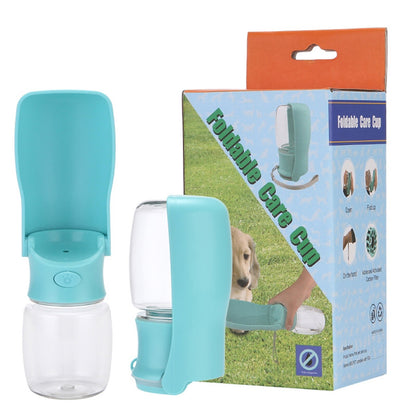 Foldable Dog Travel Water Bottle – 350 ml & 550 ml