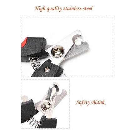 Professional Pet Nail Clipper for Dogs and Cats - Grooming Supplies for Claw Care