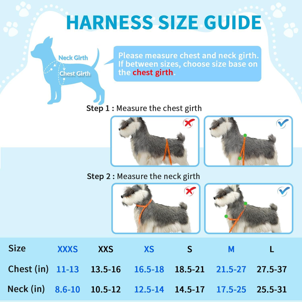 Dog Car Harness and Seat Belt Set with 2-in-1 Buckle, Size M