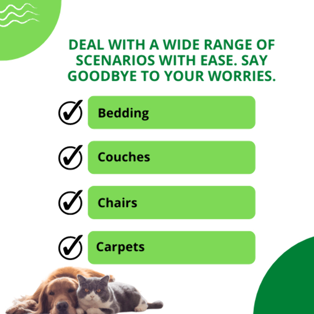 Professional Reusable Pet Hair Remover Roller for Furniture, Upholstery, Carpets, and Vehicle Interiors